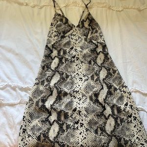 Snake skin pacsun dress